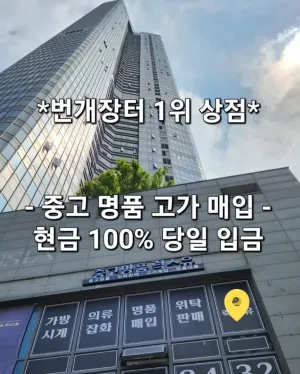 중고명품 최고가 매입! 루이비통.디올.에르메스.샤넬.까르띠에.가방.지갑