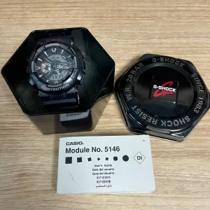 지샥 G-SHOCK 남성우레탄시계 빅페이스 GA-110-1A(A급)